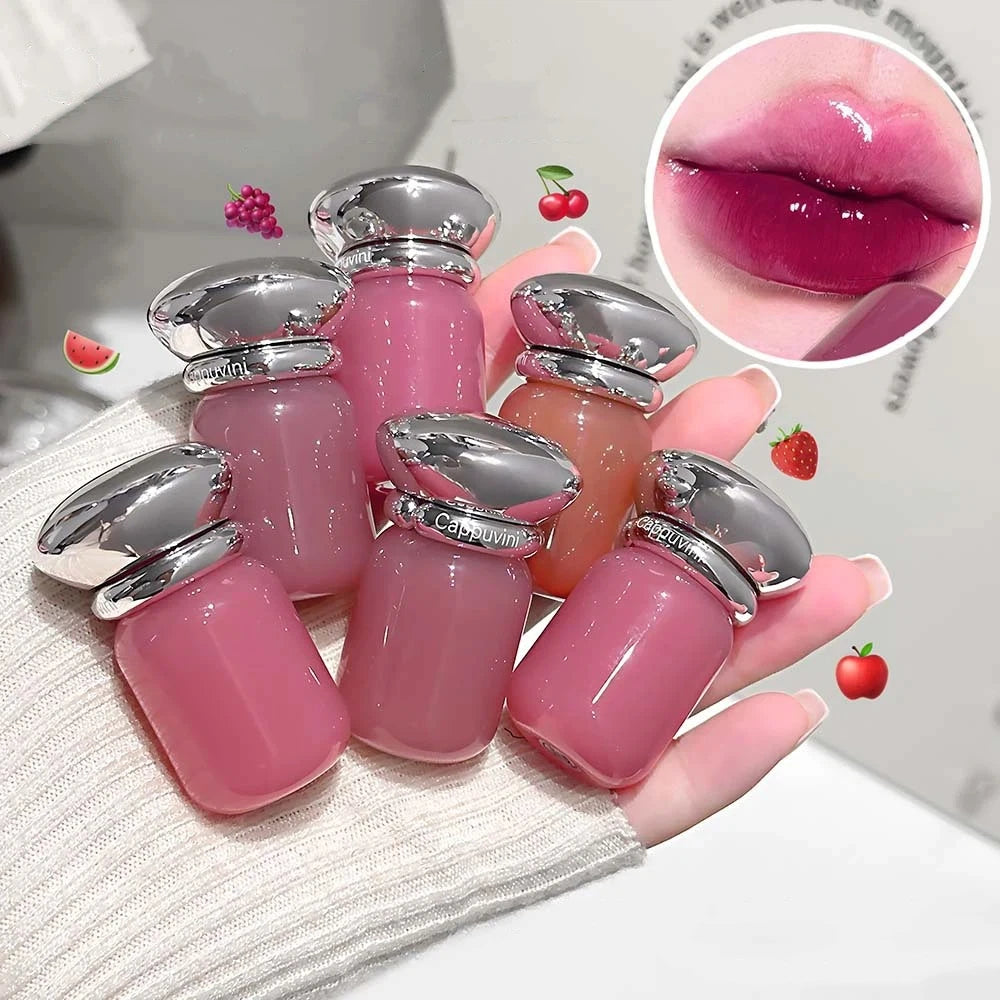 Nude Pink Mirror Lip Gloss – Hydrating Waterproof Korean Style Lip Gloss PRIMED