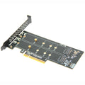 M.2 NVMe PCIe 4.0 x16/x8 Expansion Card – 4-Port SSD Adapter PCIe NVMe Expansion Card PRIMED PCle4.0 X8