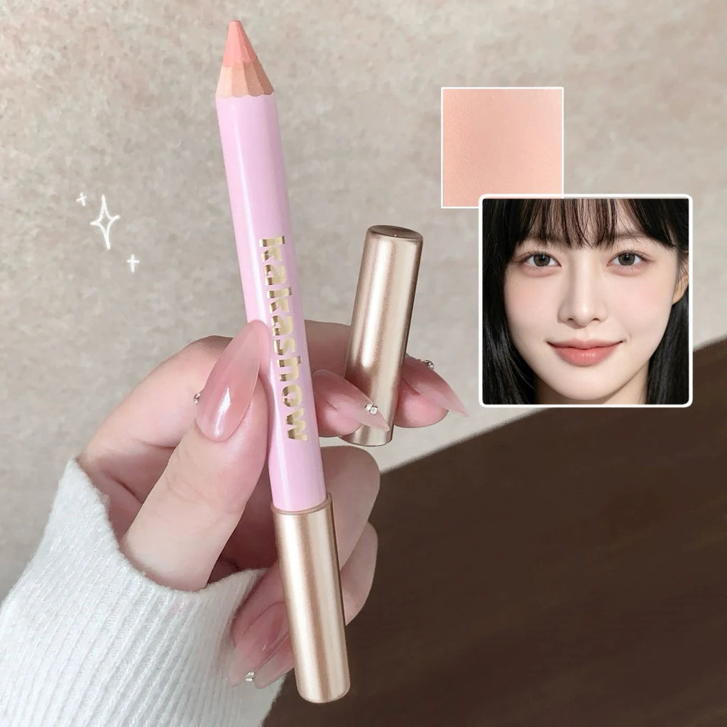 Double-Ended Lying Silkworm Pencil | Eye Brightener Stick Eye Highlighter Pencil PRIMED