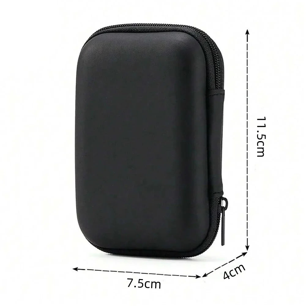 EVA Hard Drive Case – Shockproof HDD SSD Earphone Organizer Bag Electronics Storage Case PRIMED