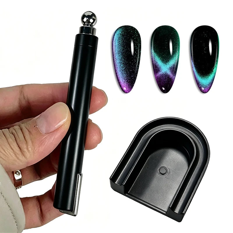 U-Shaped Cat Eye Nail Magnet Guide Tool | DIY Gel Polish