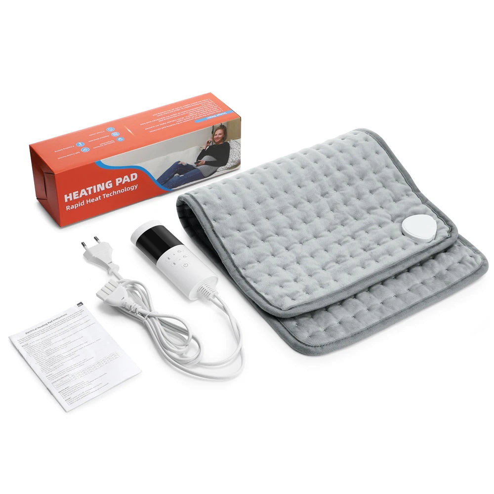 Ms.Dear Electric Heating Pad 58×29cm | 9-Level Thermostat Electric Heating Pad PRIMED Upgrade Version US Plug
