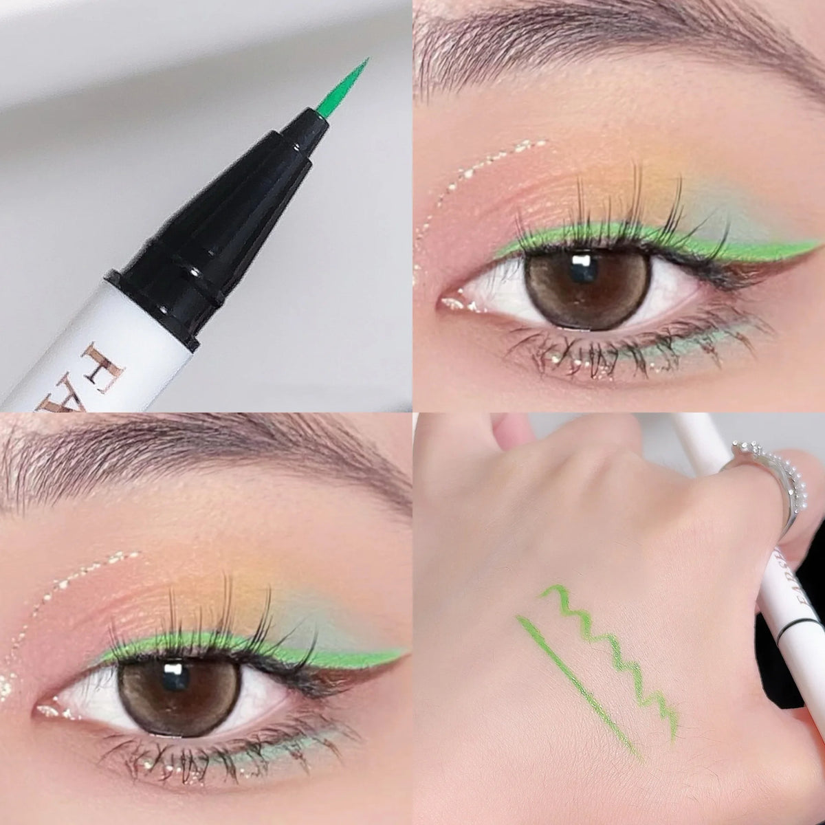 0.1mm Colorful Liquid Eyeliner Pen – Waterproof & Long-Lasting