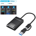 10Gbps USB-C M.2 NVMe SSD Enclosure – Toolless Mac & Windows SSD Enclosure PRIMED SM02 NVMe SATA