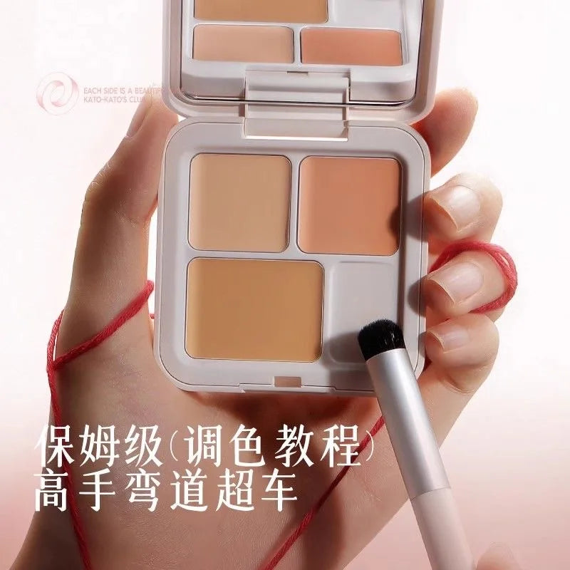 KATO Three-Color Concealer – Waterproof Long-Lasting Cream