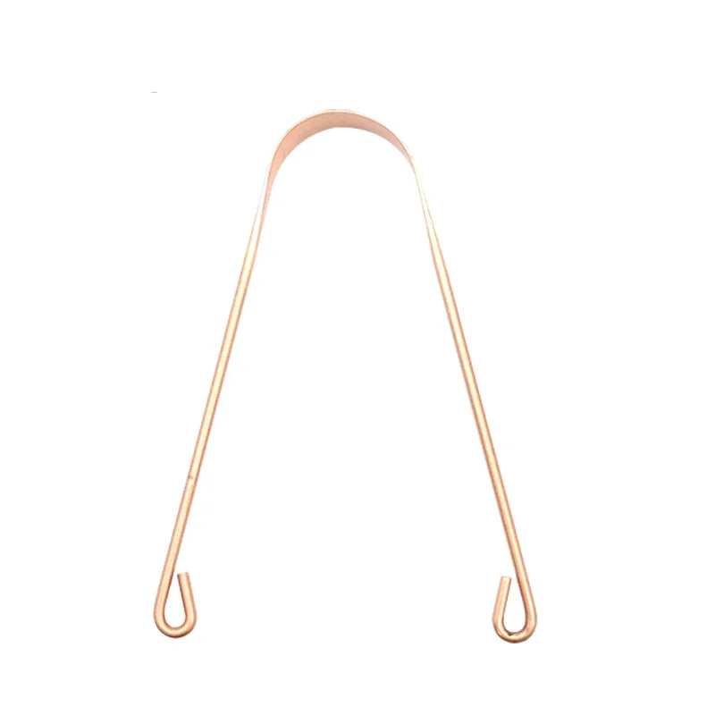 100% Copper Tongue Scraper – Fresh Breath Oral Hygiene Tool