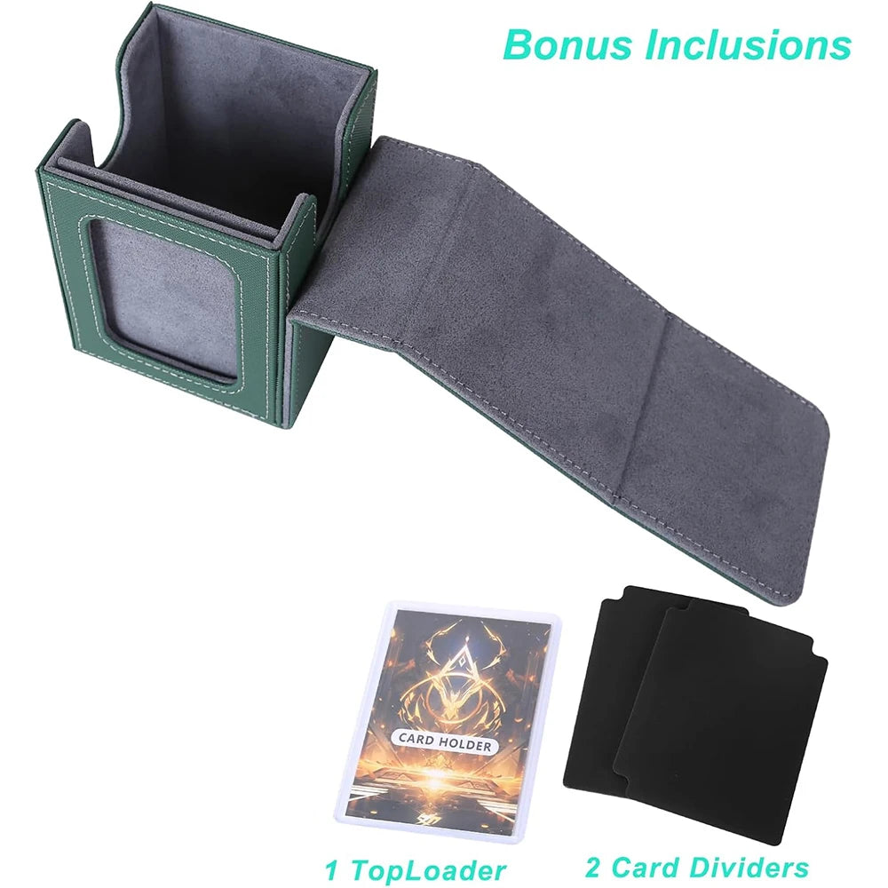 MTG Commander Deck Box – Holds 100+ Double-Sleeved Cards Card Deck Box PRIMED
