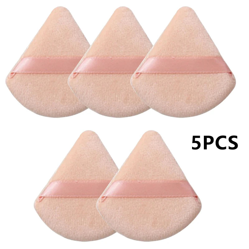 Triangle Makeup Sponge Puff – Crystal Velvet Foundation Blender