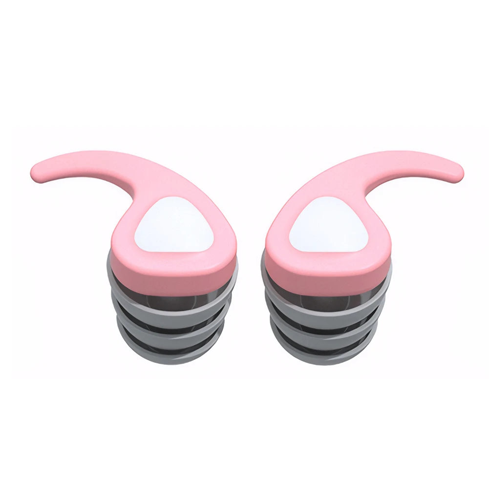 Kids Waterproof Silicone Swim Ear Plugs | Noise Reduction Kids Swim Ear Plugs PRIMED Pink