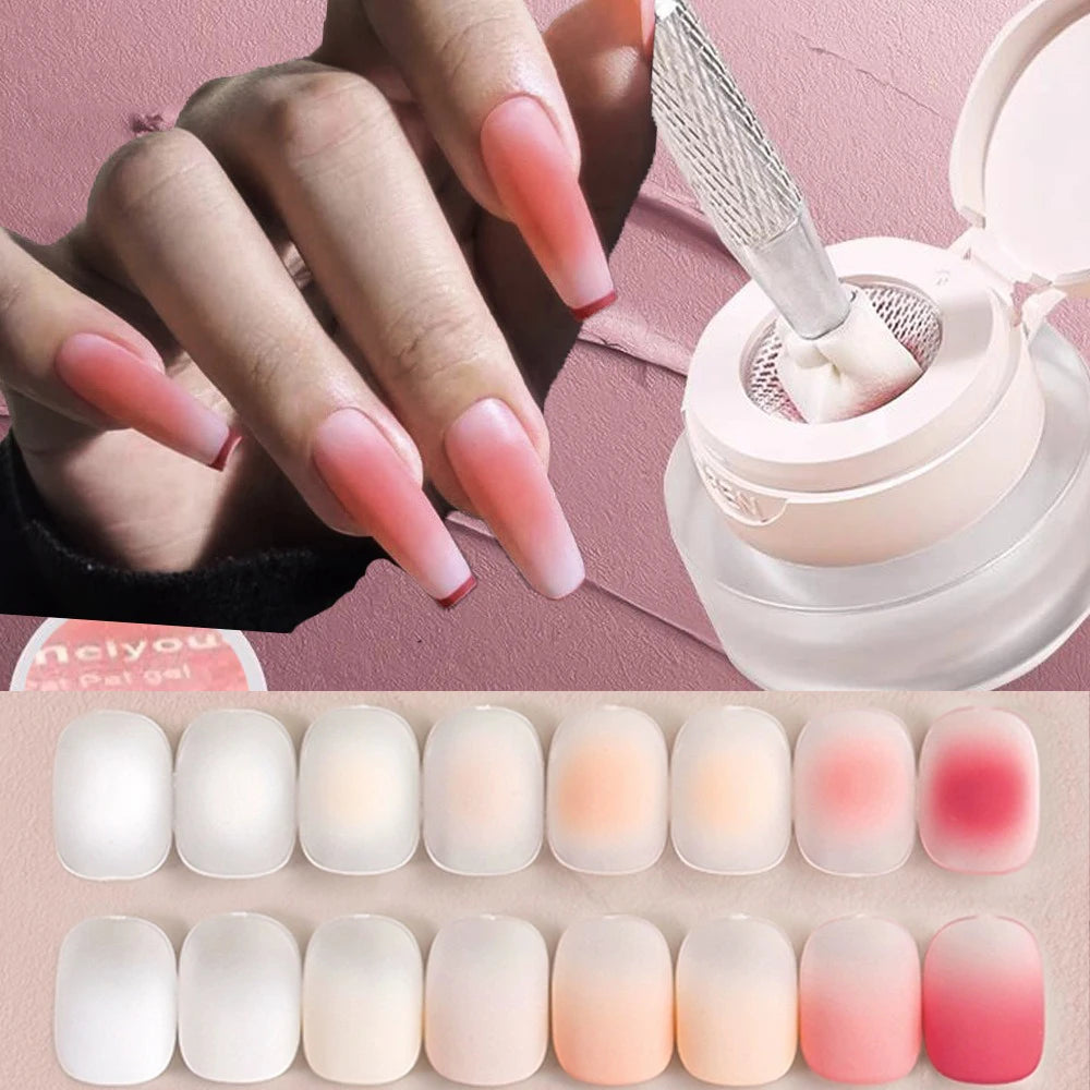 5g Air Cushion Patting Gel – Gradient Ombre UV/LED Nail Art Nail Art Gel PRIMED