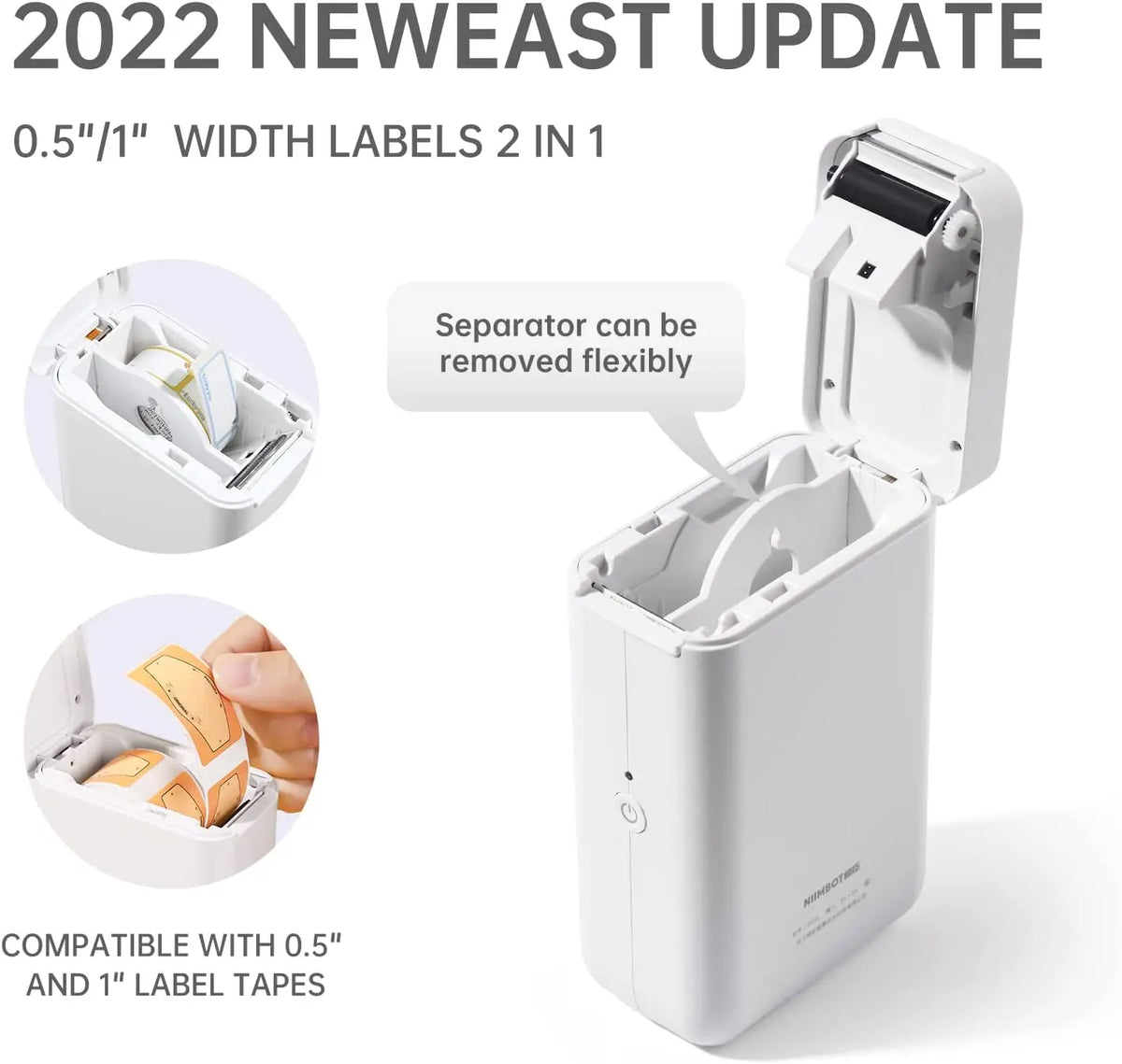 Niimbot D101 Portable Inkless Bluetooth Thermal Label Printer Thermal Label Printer PRIMED