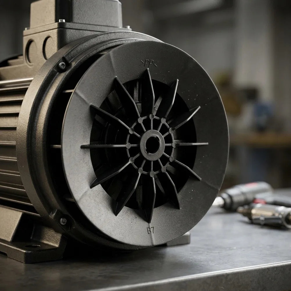 Plastic Fan Blade for Air Compressor 150mm 14mm Shaft