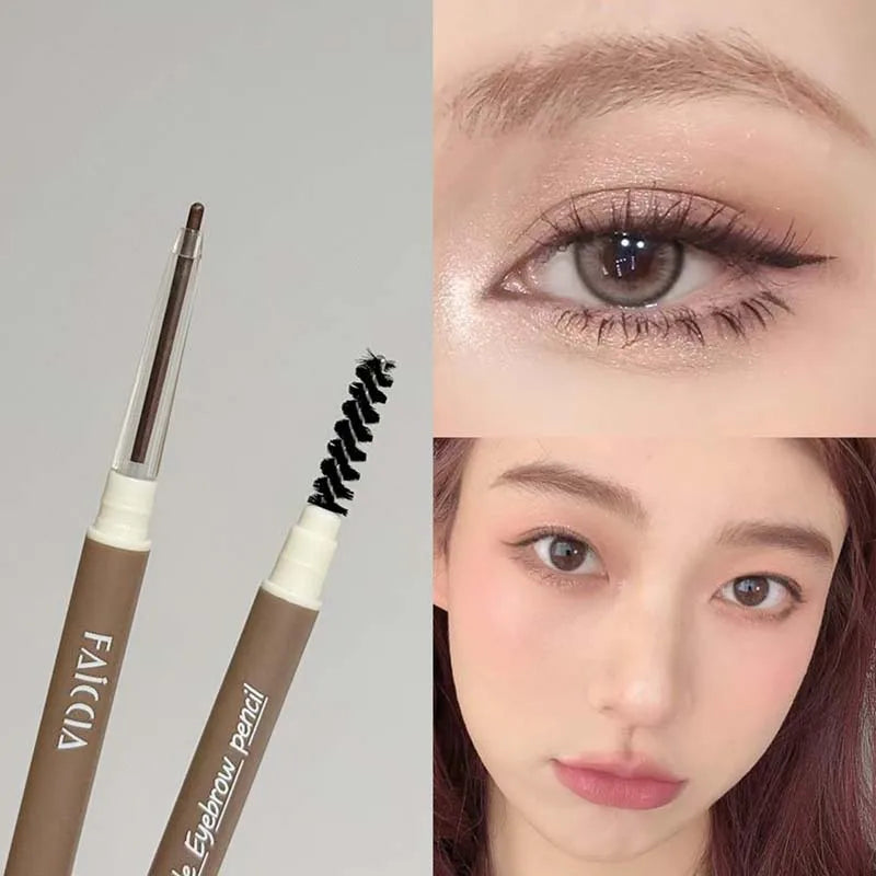 Waterproof Eyebrow Pencil – High Pigment Thai Style Brow Pen Eyebrow Gel Pencil PRIMED 03