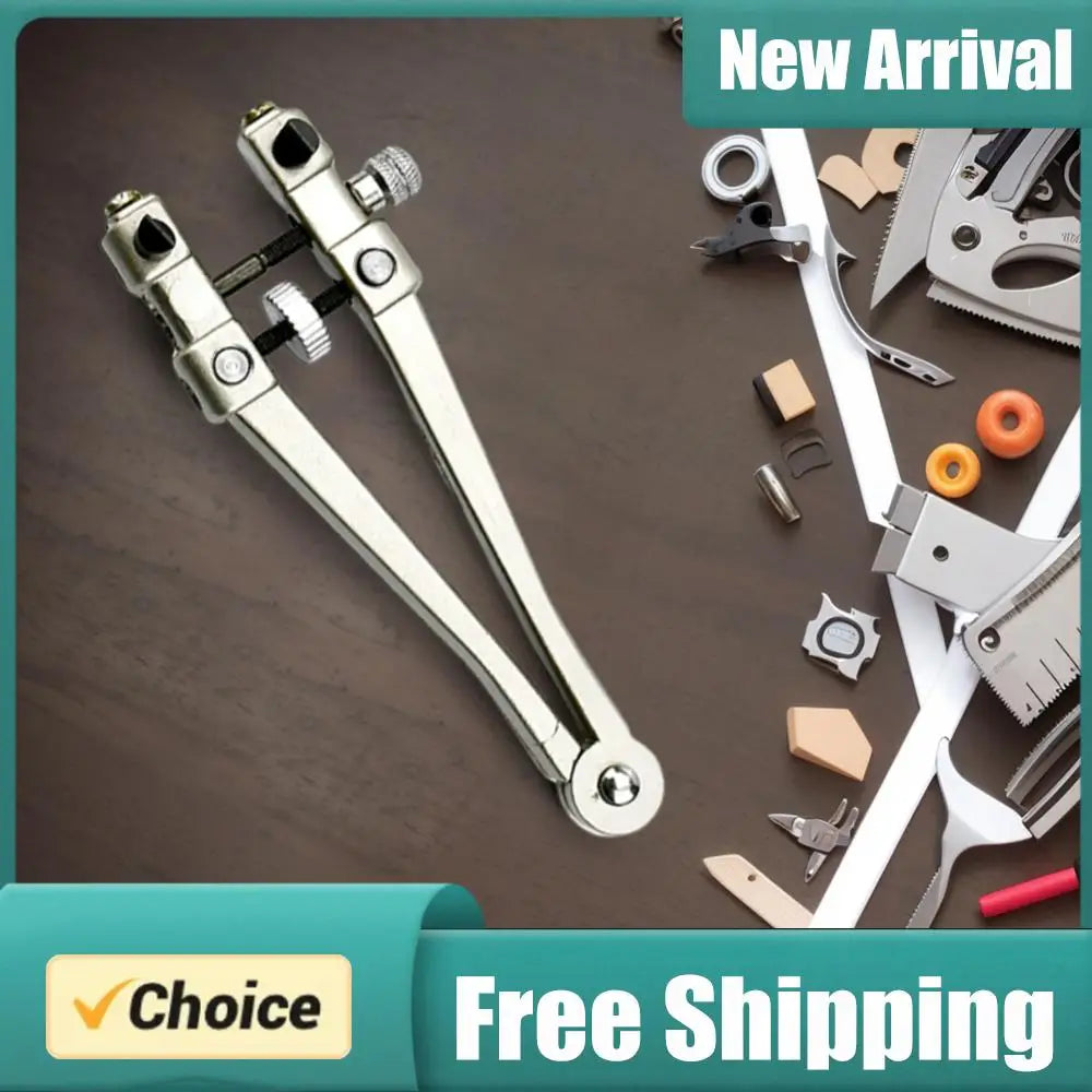 V-Shape Watch Case Back Opener Wrench – Adjustable Clamp Watch Repair Tool PRIMED