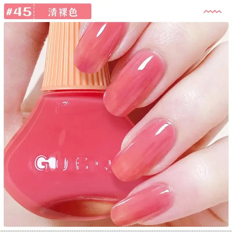 Glitter Gel Nail Polish Quick Dry Autumn Coffee Tones 12ml
