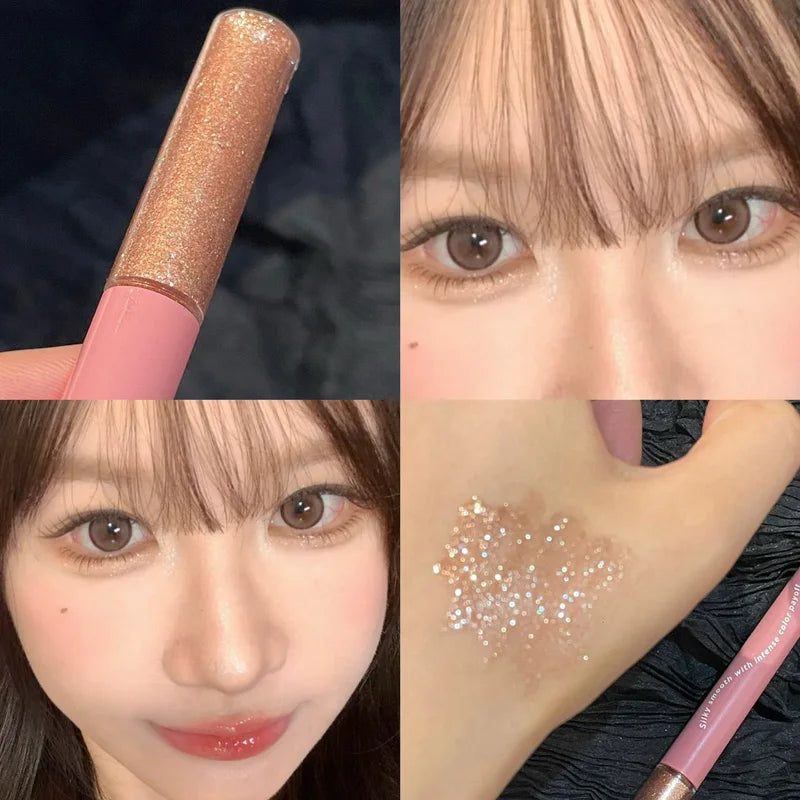 Toot Dodo Glitter Liquid Eyeshadow – Shimmer Coffee Brown