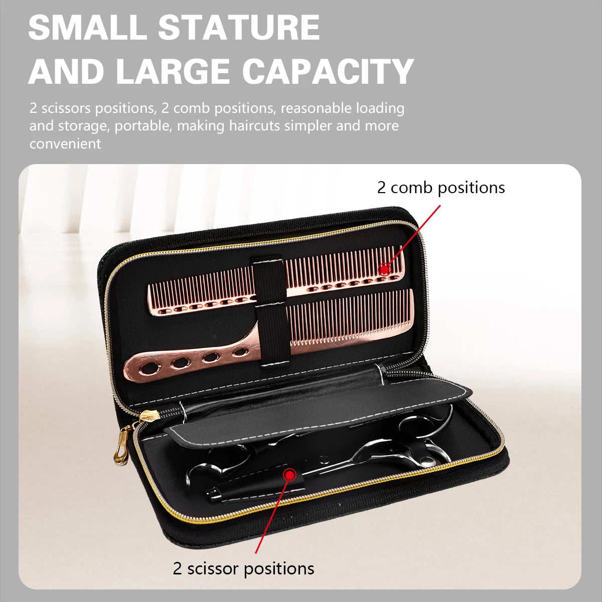 Waterproof Shockproof Barber Scissors Case | Hair Tool Box Barber Scissors Case PRIMED