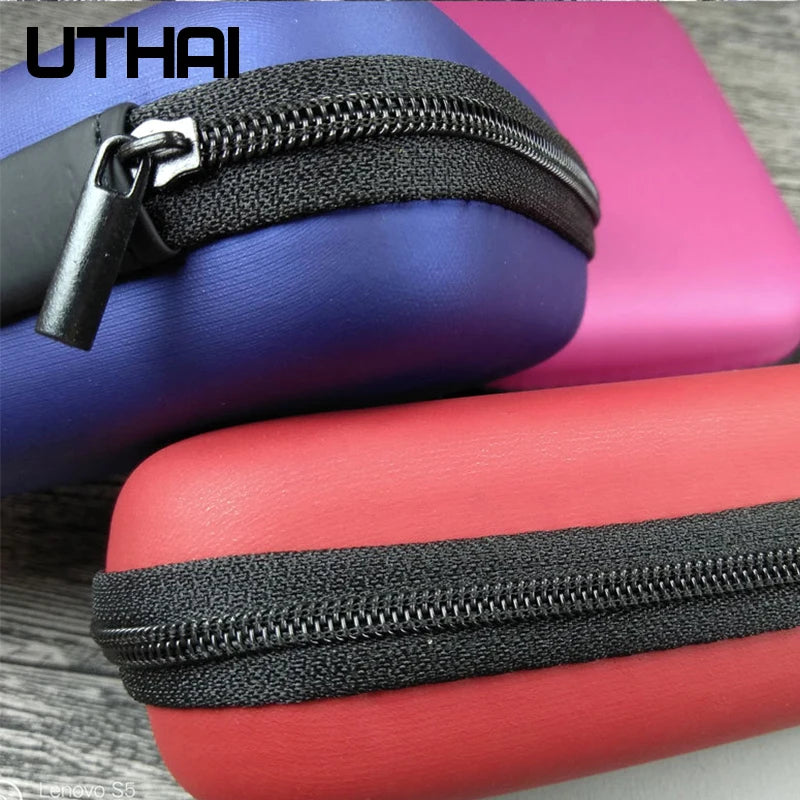 UTHAI 2.5" HDD Carrying Case – EVA Hard Drive Storage Bag HDD Carrying Case PRIMED