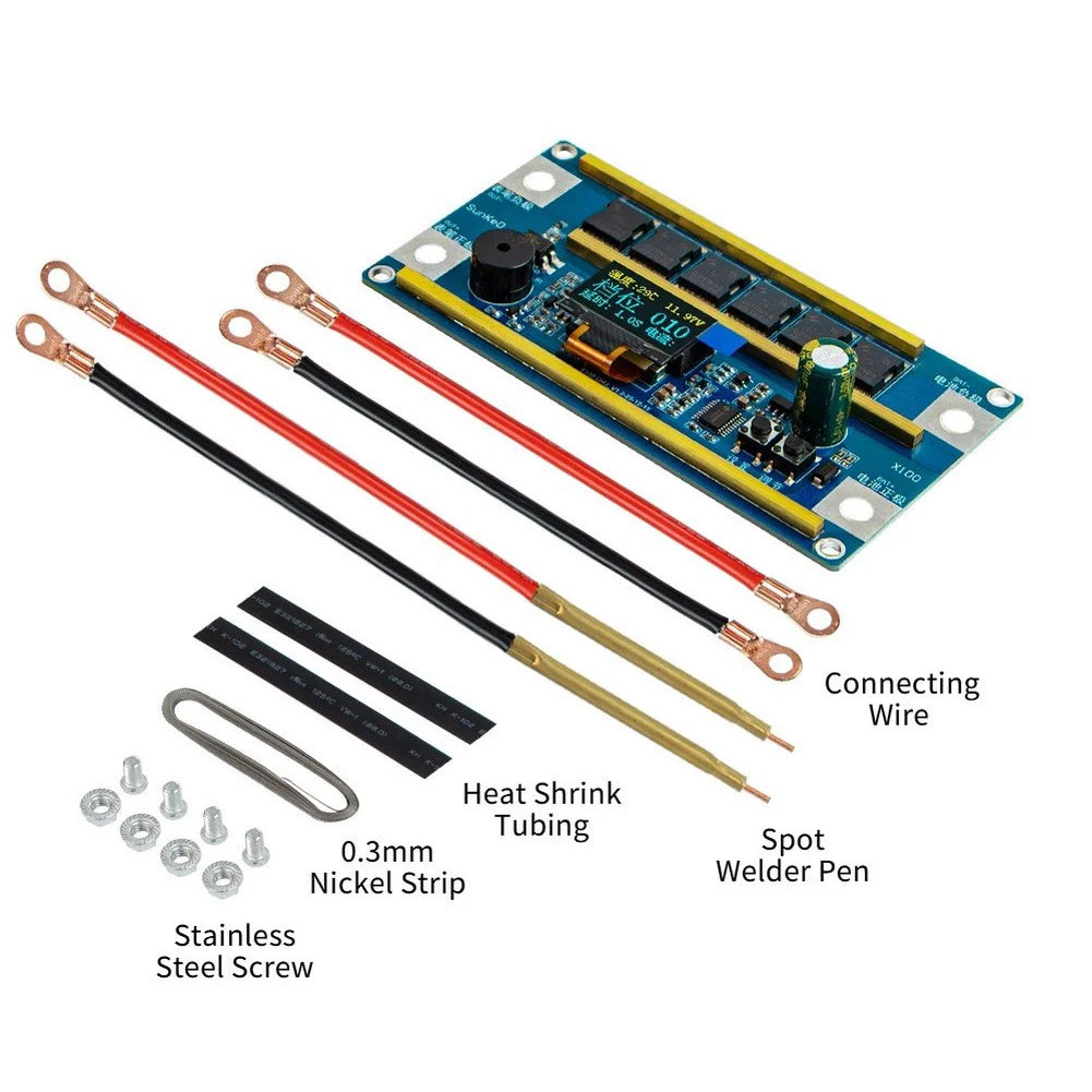X100 Smart OLED Spot Welder – Portable LCD Welding Machine