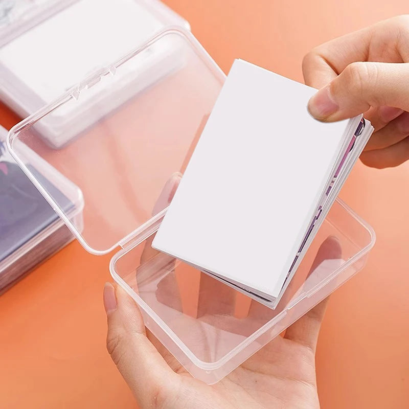Transparent Playing Card Storage Box – 1 or 3 Pack | PP Case