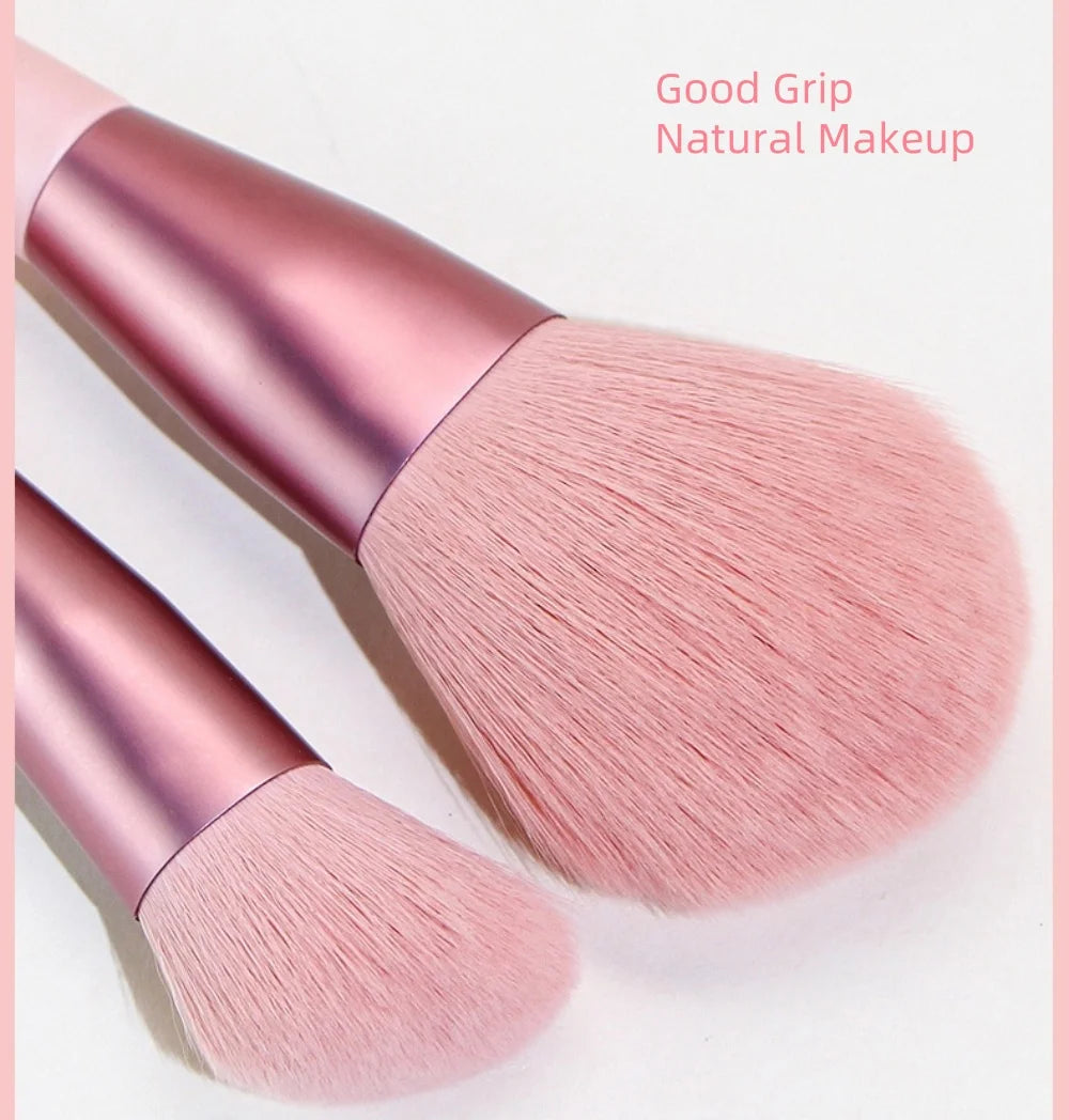 13-Piece Makeup Brush Set with Bag | Foundation, Blush & Eye