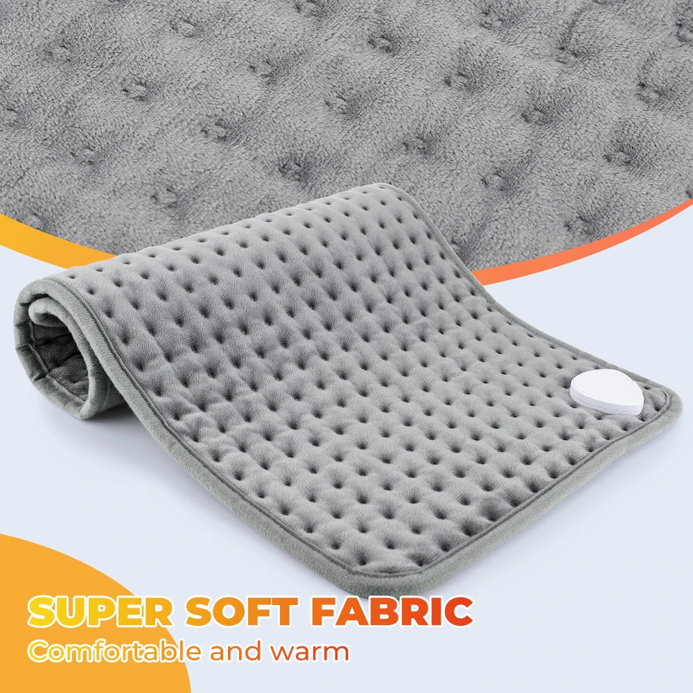 Ms.Dear Electric Heating Pad 58×29cm | 9-Level Thermostat Electric Heating Pad PRIMED