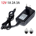 DC 12V Power Supply Adapter AC 100–240V | 1A 2A 3A LED Driver DC Power Adapter PRIMED 12V 1A EU