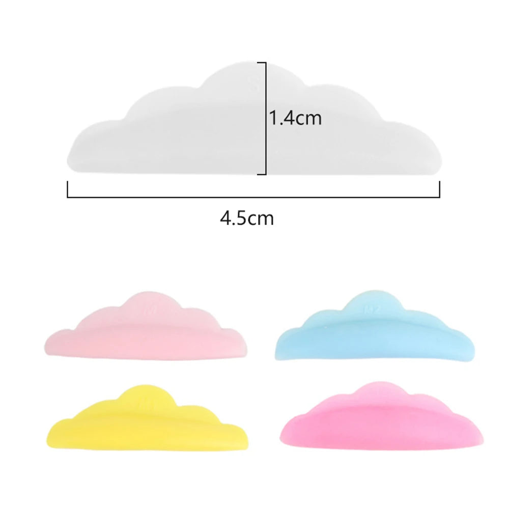 5 Pairs Silicone Lash Lift Perm Pads | Eyelash Extension Tool Lash Lift Pads PRIMED