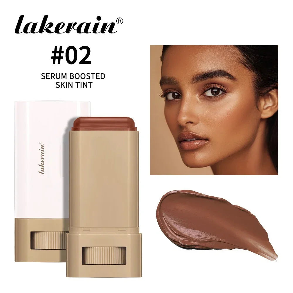6-Color Tinted Foundation Stick – Matte Full Coverage Concealer