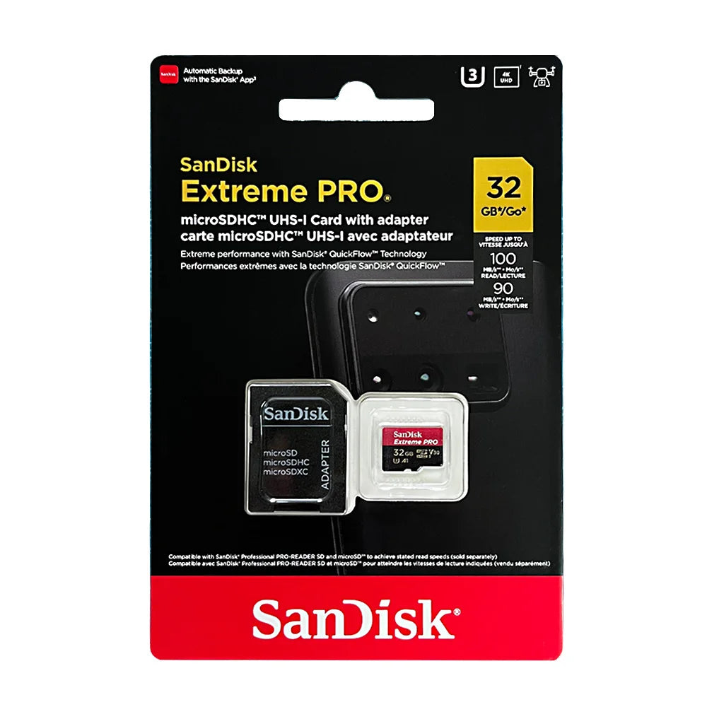 SanDisk Ultra MicroSD Card 32GB–256GB | 4K U1 V10 Dash Cam MicroSD Memory Card PRIMED