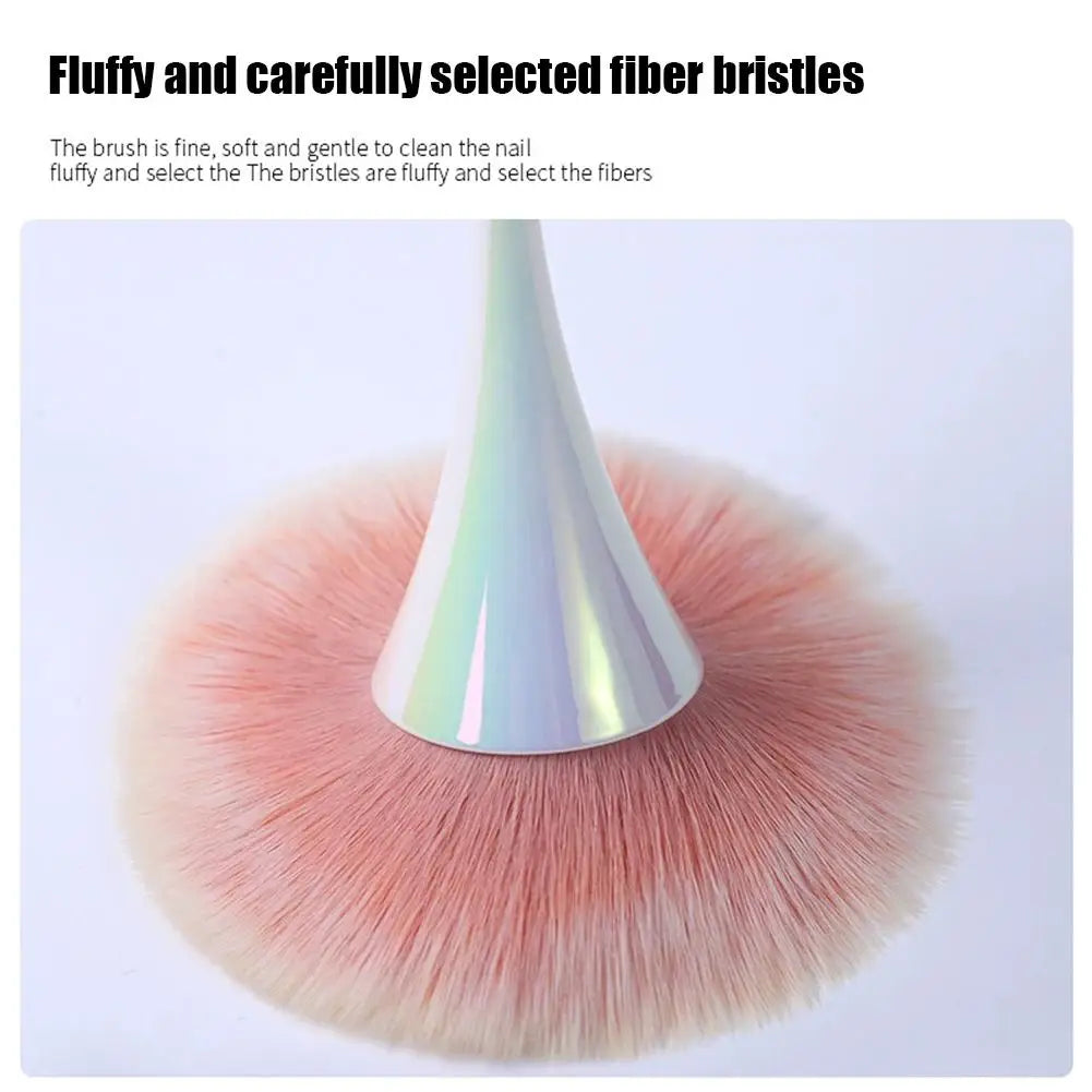 Nail Dust Brush for Manicure – Soft Bristle Gel Nail Tool