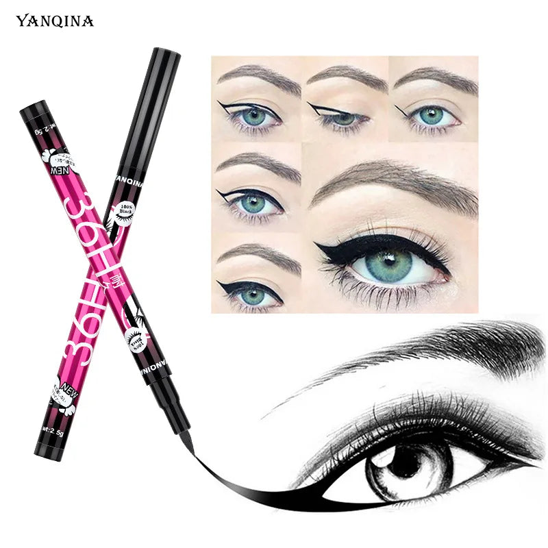 YANQINA Waterproof Liquid Eyeliner Pen – Long-Lasting