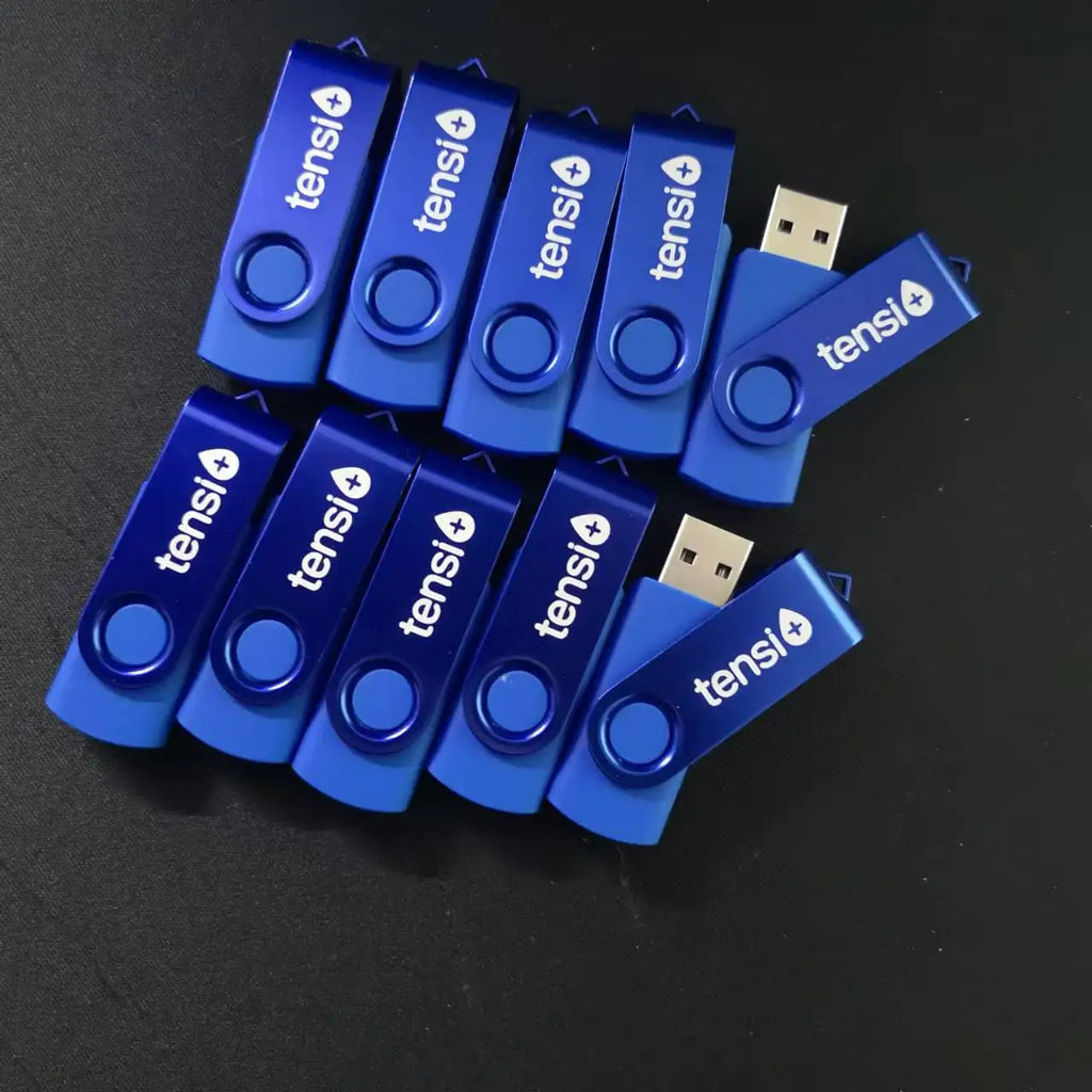 50-Pack Custom Logo USB 2.0 Flash Drives | 1GB–64GB Metal USB Flash Drives PRIMED