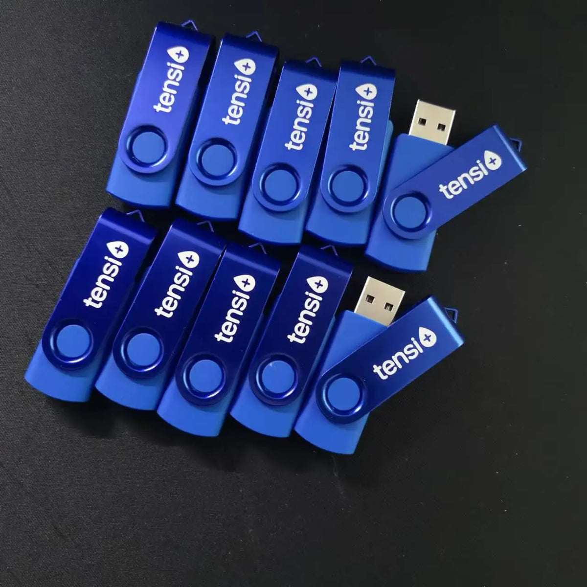 50-Pack Custom Logo USB 2.0 Flash Drives | 1GB–64GB Metal USB Flash Drives PRIMED