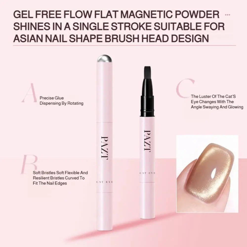 7-in-1 Magnetic Cat Eye Gel Nail Art Pen | Multi-Use Polish