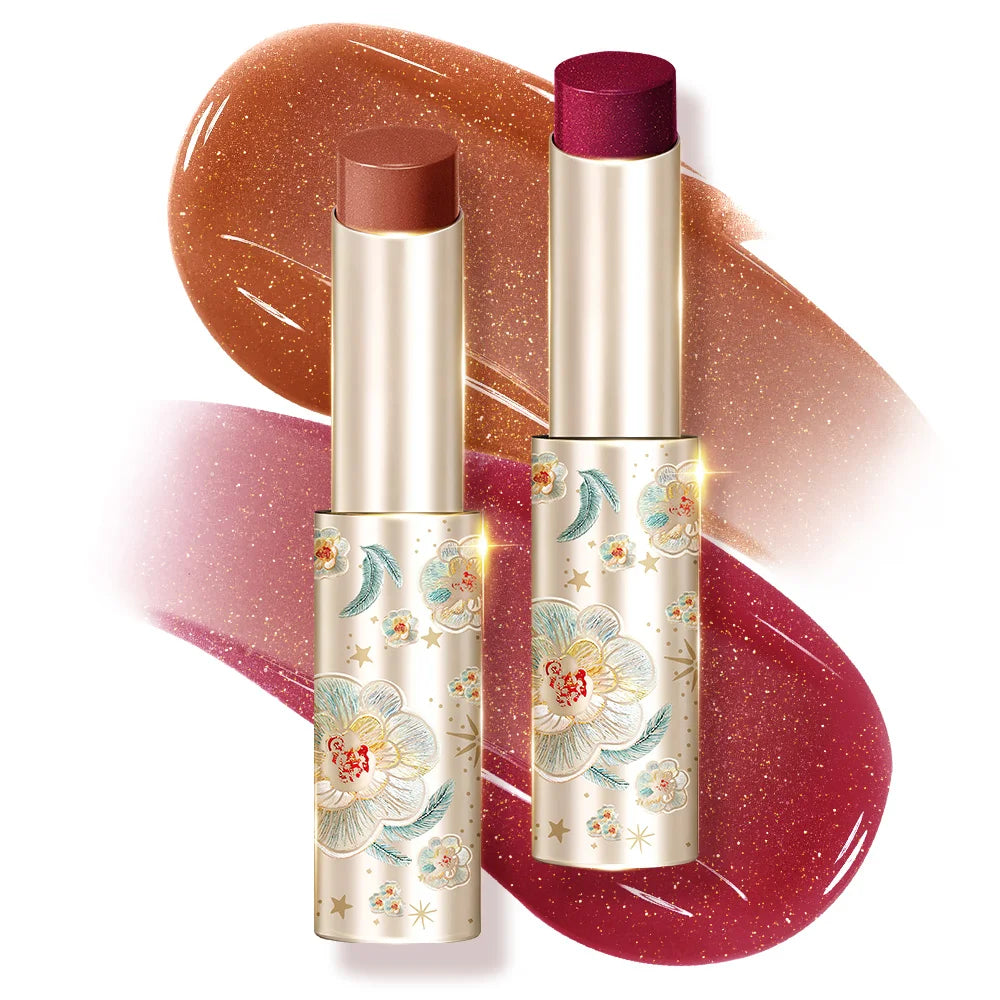 CATKIN WaterGlow Glossy Lip Balm | 12H Hydrating Lip Stick Glossy Lip Balm PRIMED C08 C10