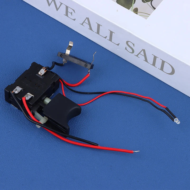 Metal Cordless Drill Switch – Dustproof Speed Control Button Drill Switch Button PRIMED