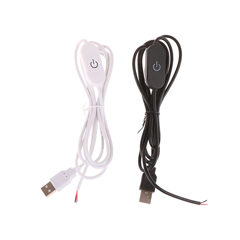USB Touch Dimmer Switch Cable 1.5M | 5V 2A LED Controller LED Dimmer Switch PRIMED