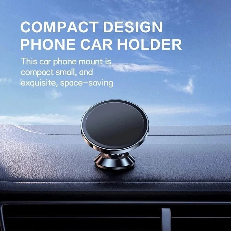 Magnetic Car Phone Holder 360° Dashboard Mount – Universal Magnetic Phone Mount PRIMED