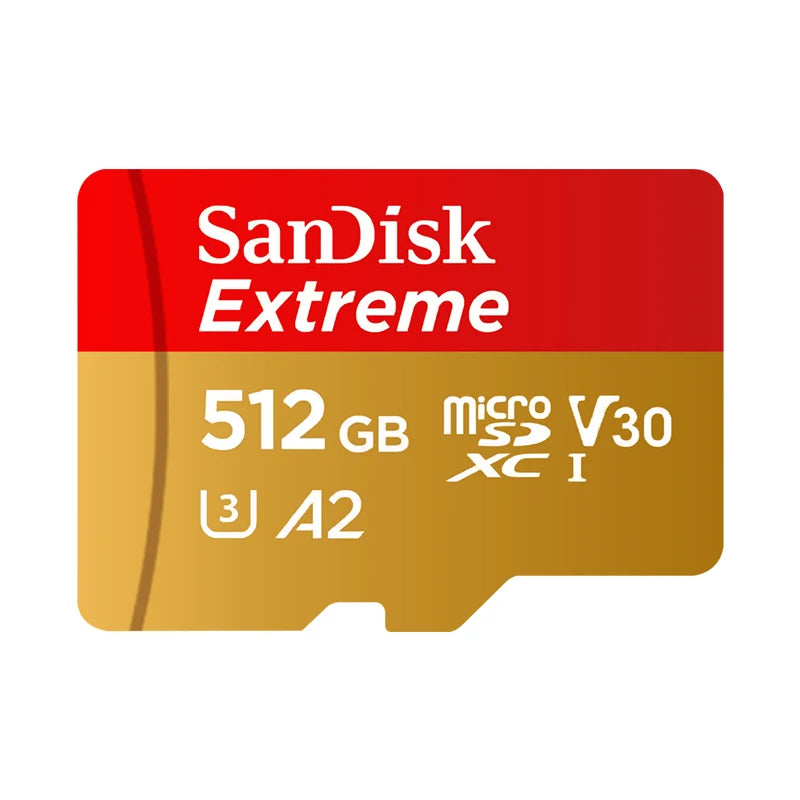 SanDisk Micro SD Card 32GB–1TB | Up to 190MB/s A2 U3 V30