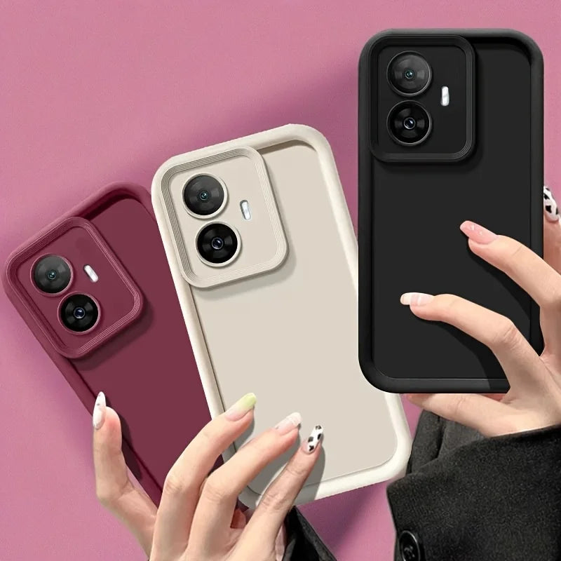 OPPO Realme Shockproof Soft Case – Anti-Drop Full Cover Phone Protective Case PRIMED