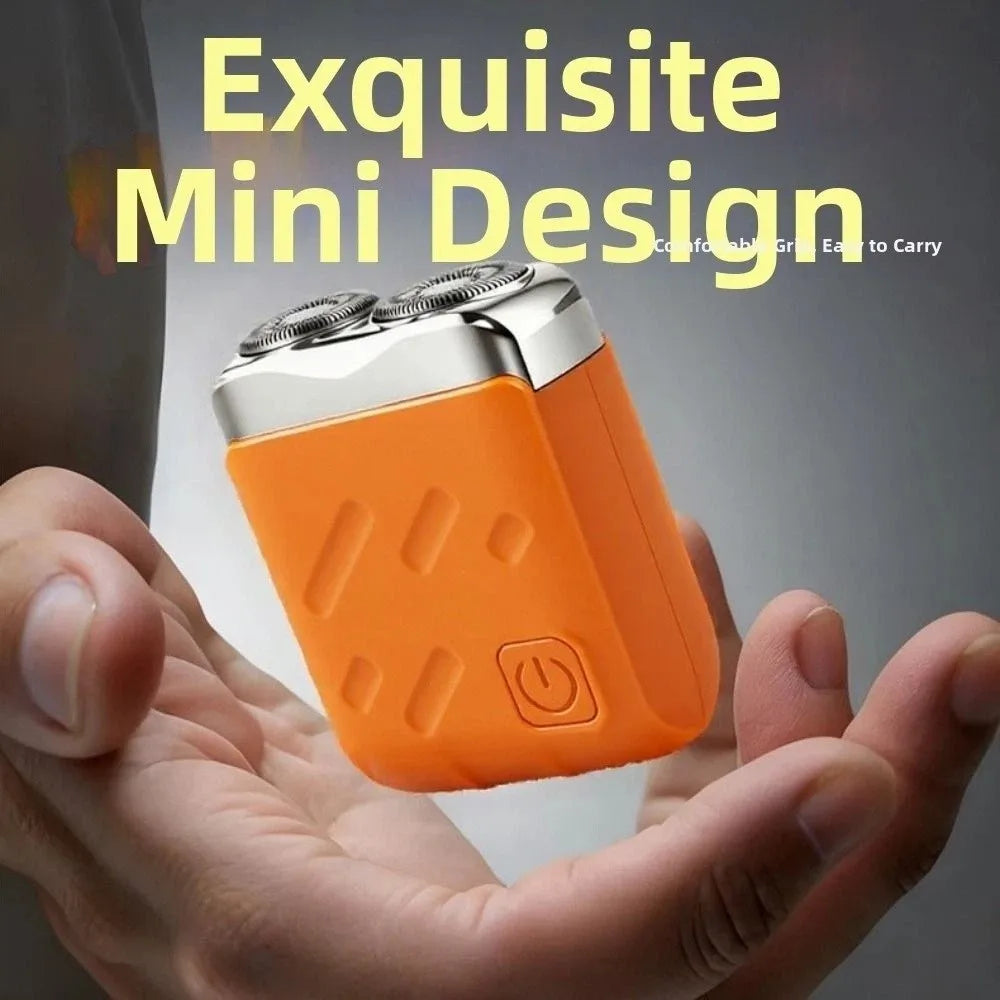 USB Rechargeable Mini Electric Shaver – Dry & Wet Trimmer
