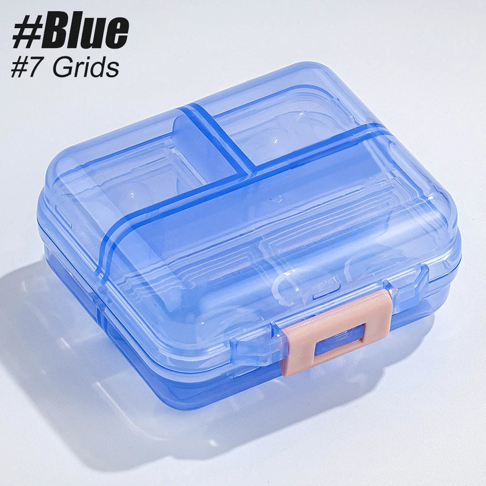 Weekly Pill Organizer 7/8 Compartments – Airtight Travel Pill Box