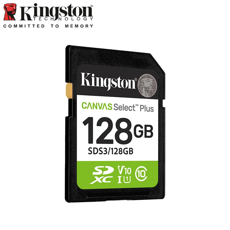 Kingston Canvas Select Plus SD Card 64GB–1TB | SDXC UHS-I SD Memory Card PRIMED