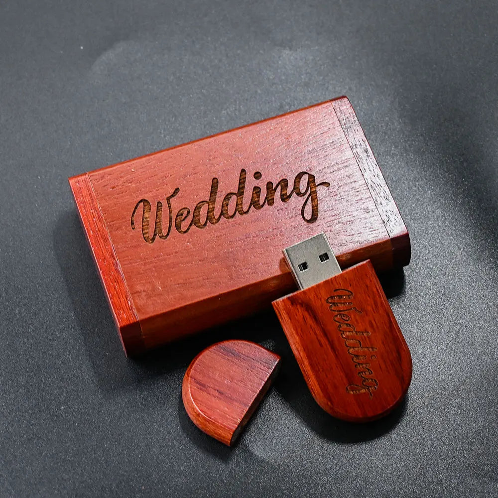 10-Pack Custom Bamboo Wood USB 3.0 Flash Drives – Free Logo USB Flash Drive PRIMED