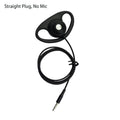 Tour Guide Earhook Headset Mic | Motorola Walkie Talkie Compatible Wired Earhook Headset PRIMED No Mic