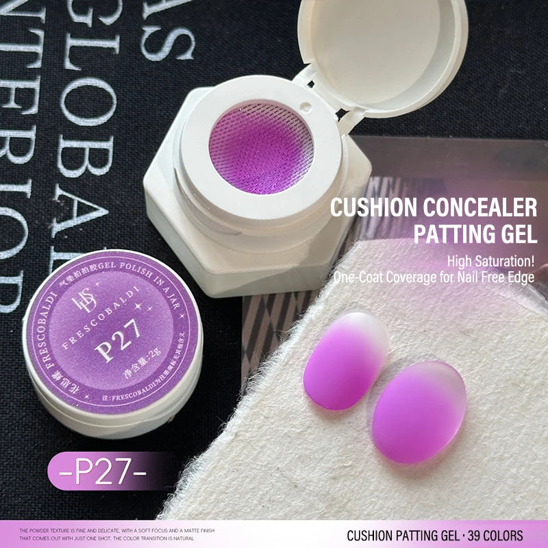 39-Color No-Wipe Cushion Patting Gel – Gradient UV Nail Polish Gel Nail Polish PRIMED 27