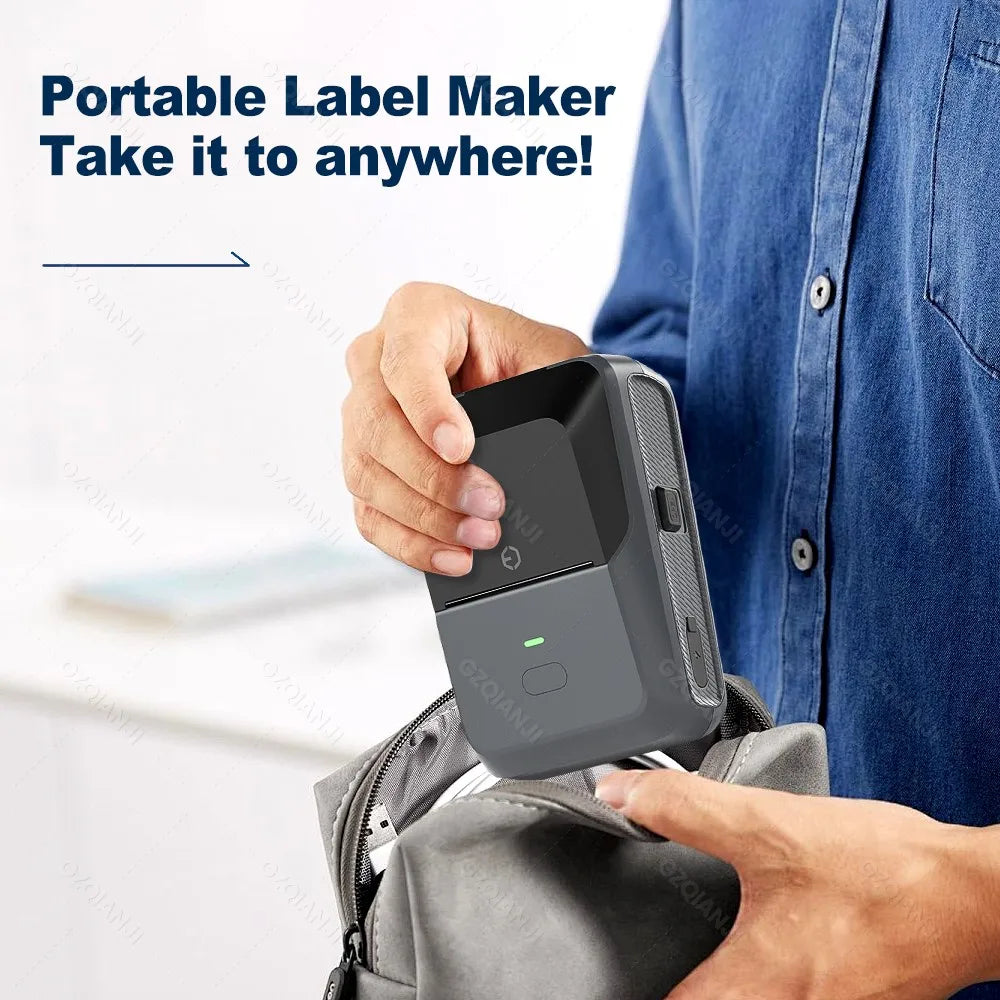 P2 Mini Bluetooth Thermal Label Printer – Barcode & Food Labels Thermal Label Printer PRIMED