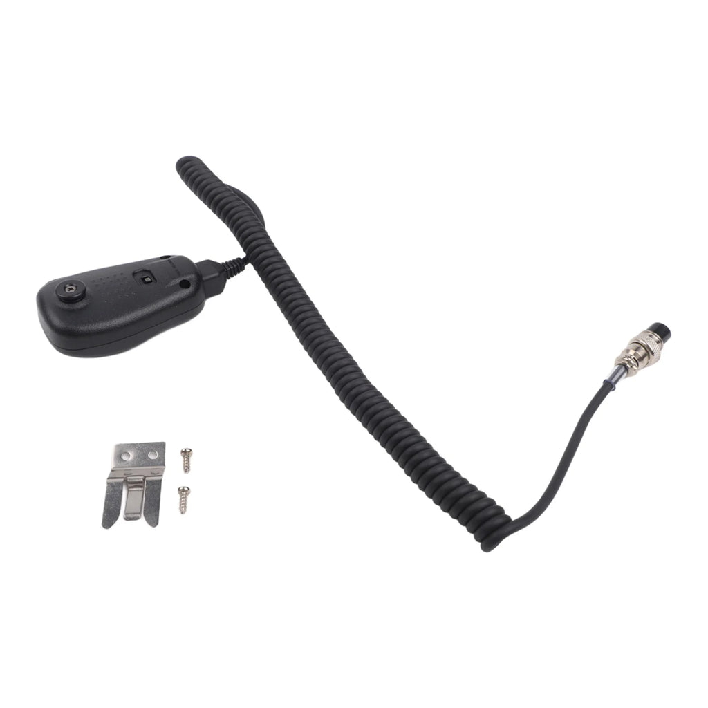 MH-31B8 Hand Mic Spiral Cable Large PTT for Yaesu HF Radio Radio Hand Microphone PRIMED