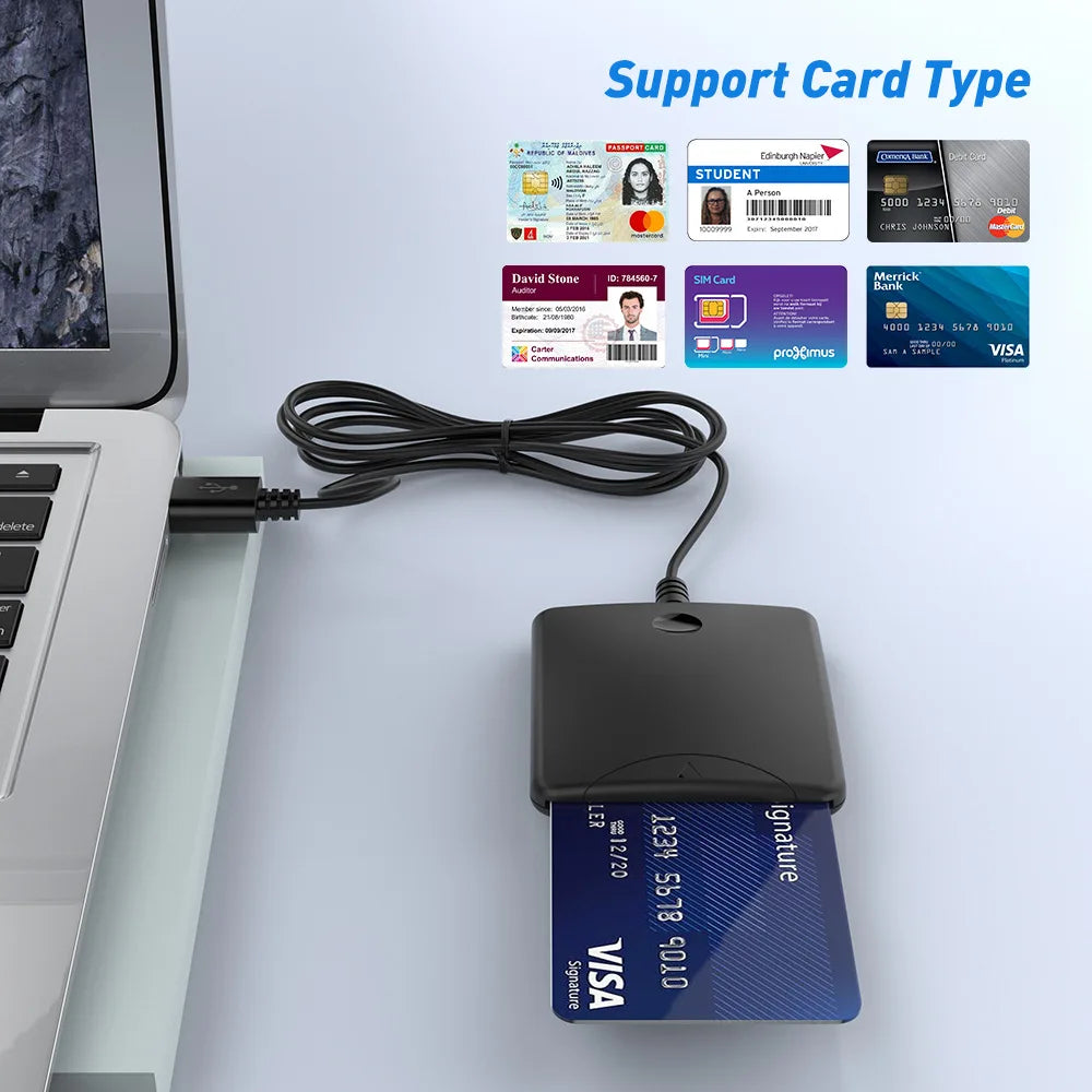 UTHAI 4-in-1 USB 3.0 Card Reader – CF MS SD TF | Mac & PC USB Card Reader PRIMED